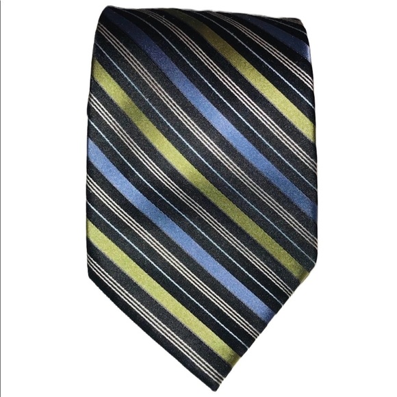 CLAIBORNE Men’s Silk Striped Tie *3 for $15* - Picture 1 of 5